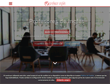 Tablet Screenshot of profesoringles.net
